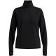 Women’s Odlo ESSENTIAL THERMAL Mid Layer 1/2 Zip Top Black