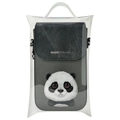 9. Nimmy Big Eyed Pet 2.0 Panda Phone Bag - Black