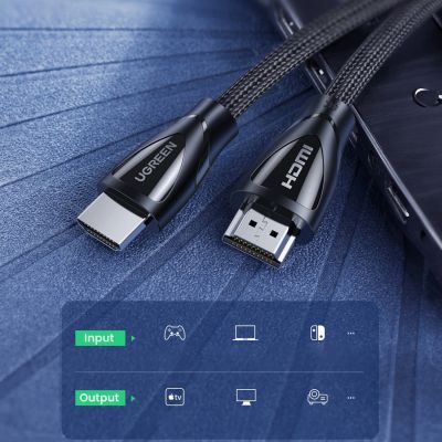 5. Ugreen HD140 80401 HDMI 2.1 / HDMI 2.1 1m Cable - Black