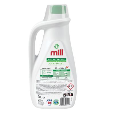 3. MILL Universal fabric washing gel 3l, 60 washes