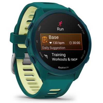 3. Garmin Forerunner 170 42.6 mm Music Teal Green/Citron
