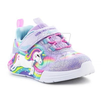 2. Skechers S-Lights Girl&#39;s Unicorn Chaser Jr 302298N-LVMT shoes