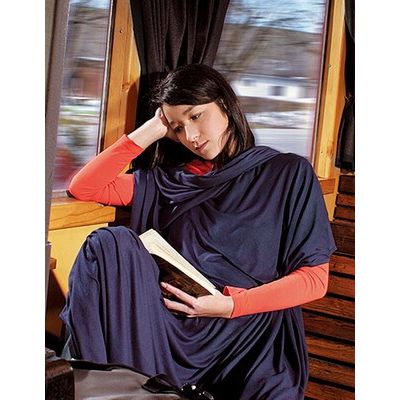 2. Cocoon Coolmax Travel Blanket, Navy