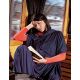 2. Cocoon Coolmax Travel Blanket, Navy