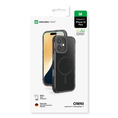 12. AmazingThing Omni Mag Case for iPhone 16 Plus - Black