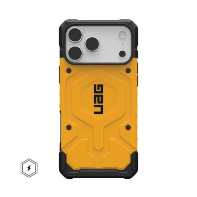 2. UAG Pathfinder MagSafe - case for iPhone 17 Pro Max compatible with MagSafe (heritage yellow)