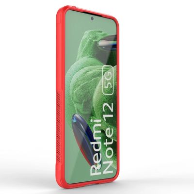 7. Magic Shield Case for Xiaomi Redmi Note 12 5G / Poco X5 5G Flexible Armor Cover Red