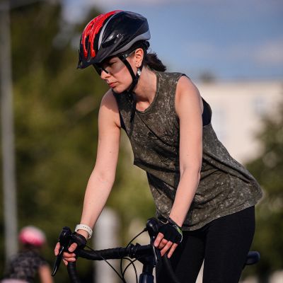 3. Rockbros Polarized Cycling Glasses with UV Protection and Corrective Insert 14120008006 Gray Lenses - Black