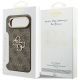 8. Guess 4G Big 4G Classic Logo Case for iPhone Air - Brown and Gold