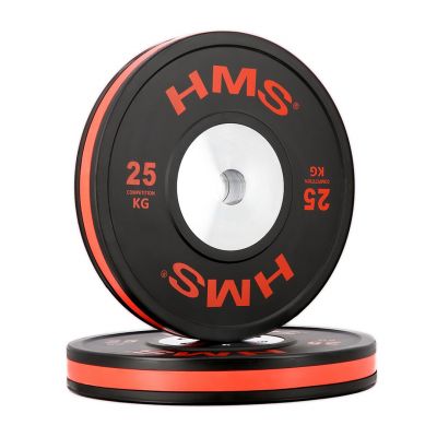 5. BTBR Set Olympic Bumper Plates - 2x (10kg, 15kg, 20kg, 25kg) HMS BTBR SET