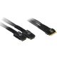 3. Inter-Tech Cable SFF 8654-8x - SFF 8087-2x 0.75m