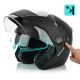 4. Meteor Hekato M motorcycle helmet 57-58 cm black