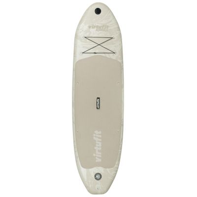 18. VIRTUFIT SUP BOARD CRUISER 305 - SAND BEIGE - WITH KAYAK SEAT, ACCESSORIES AND STRETCHER BAG