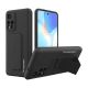 Wozinsky Kickstand Case silicone case with stand Xiaomi Redmi 10 case black