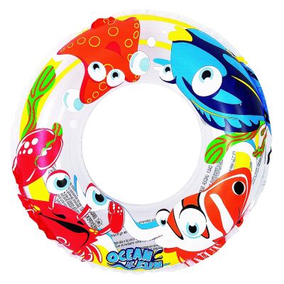 OCEAN SWIMMING RING 50CM 47224 - TRANSPARENT