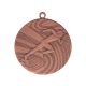 6. Bronze medal - running - steel medal