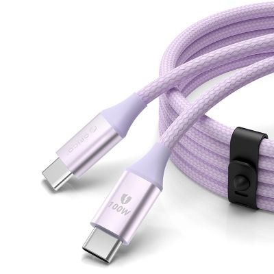 Orico CDX 100W 5A Power Delivery USB-C - USB-C 1m Cable - Purple