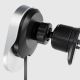 10. SBS TESUPP15WRETRACABL Wireless Charger Smartphone Holder with Retractable Cable Compatible with MagSafe - Black