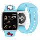 4. Hello Kitty Silicone Kitty Head strap for Apple Watch 38/40/41mm - blue