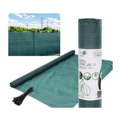 11. SHADE NET 140G/M2 1.5X10M DARK GREEN