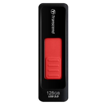 3. Transcend JetFlash elite JetFlash 760, 128GB USB Flash Drive USB Type-A 3.2 Gen 1 (3.1 Gen 1) Black, Red