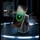 6. Spigen Essential EF223MS 3-in-1 QI2 Wireless Charger - Black