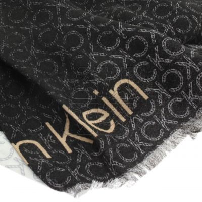 3. Calvin Klein Seasonal Logo scarf 70x180 Lght Scarf K60K609921