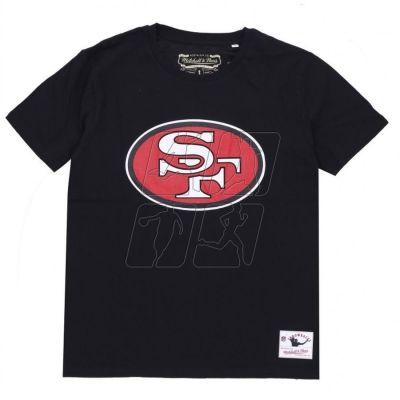 Mitchell &amp; Ness NFL Team Logo Tee San Francisco M 49ERSS BMTRINTL1053-SF4BLCK