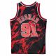 2. Mitchell & Ness Marble NBA Swingman Dennis Rodman Chicago Bulls Jersey
