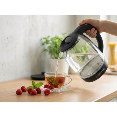 26. Esperanza LOIRE EKK027 electric kettle (2200W 1.7l; black)