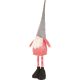 10. DECORATIVE GNOME ON TELESCOPIC LEGS 64-79CM RED
