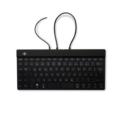 3. R-Go Tools Ergonomic R-Go Split Break v2 Keyboard with Break Software, QWERTZ_DE, Wired, Black