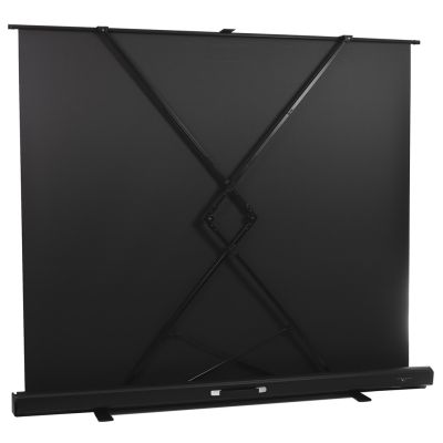 9. MACLEAN PORTABLE PROJECTION SCREEN, COMPACT, FLOOR, 100", 16:9 MC-964