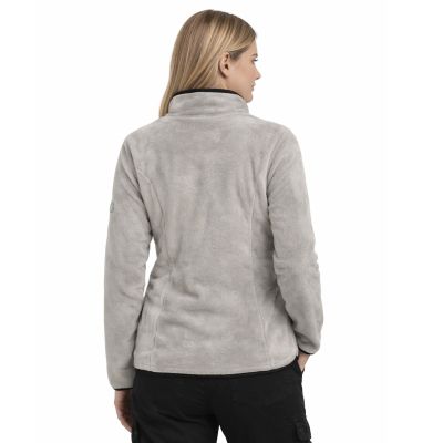 3. Geographical Norway TAMOUREUSE LGREY DB LADY 047-1 Women's Fleece Jacket (WZ8036F/GN-LIGHT GREY)
