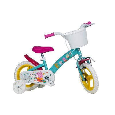 Children's bike 12" Peppa Pig green 1198