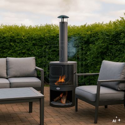 4. Heat Hamar CH.007 garden fireplace