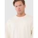 4. Men's oversize sweatshirt without zipper, without hood 4F 4FWSS25TSWSM1536-80S-12S