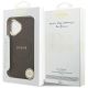 8. Guess Peony Hot Stamp MagSafe Case for iPhone 17 - Brown