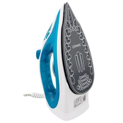 3. Esperanza Ceramic EHI002 steam iron (2200W; blue)
