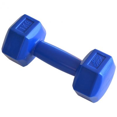Composite dumbbell 1kg EB FIT blue 588945