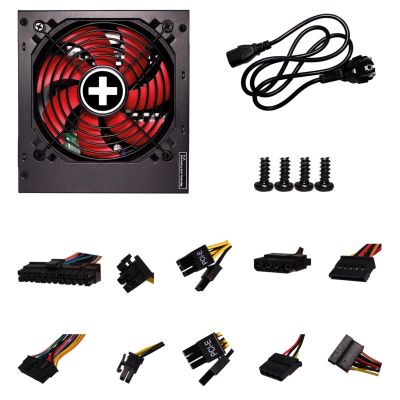 9. Xilence XN225 Power Supply Module 650 W 20+4 Pin ATX ATX Black, Red