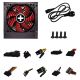 9. Xilence XN225 Power Supply Module 650 W 20+4 Pin ATX ATX Black, Red