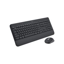 Logitech Signature MK650 Combo For Business Keyboard Included Mouse Office Bluetooth QWERTY American International Graphite