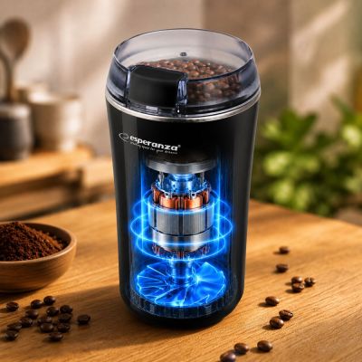 13. ESPERANZA COFFEE GRINDER RISTRETTO BLACK EKC008K