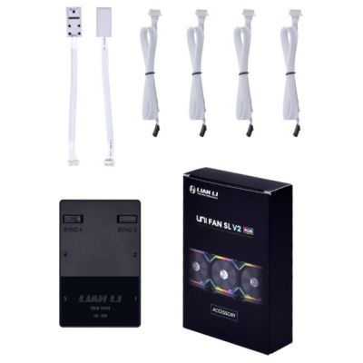 2. Lian Li UNI HUB SL-INF Controller, L-Connect 3 - White