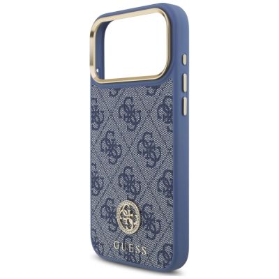 6. Guess 4G Strass Logo MagSafe Case for iPhone 18 Pro Max / 17 Pro Max – blue