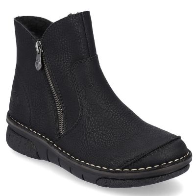 26. Comfortable insulated ankle boots Rieker W RKR612 black