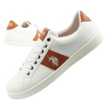US Polo Assn. shoes sneakers men's fashionable white comfortable