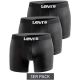 4. Levi's Boxers 3-Pack Men's Boxer Briefs Black Cotton