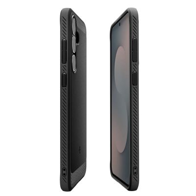 7. Spigen Rugged Armor Case for Samsung Galaxy S25 FE - Matte Black